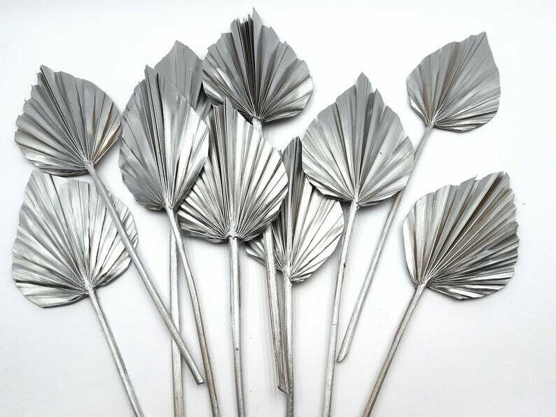Palm Spear/Glitter Silver