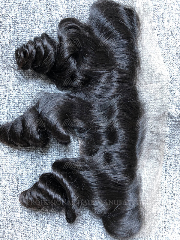 Luxury Hair Loose Wave 13X4 Transparent Frontal