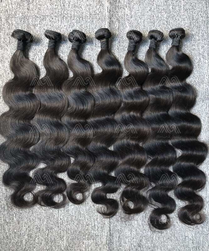 Mink Hair Body Wave Bundles