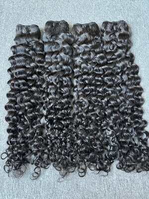 Mink Hair Italian Curly Bundles