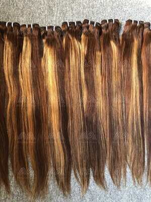 Piano Color Silky Straight Bundles