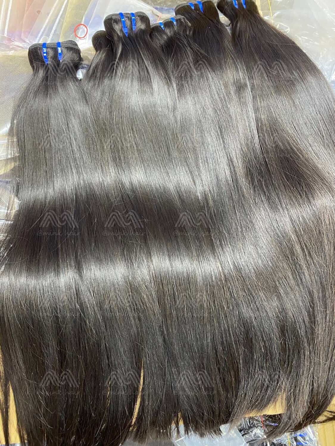 Indian Hair Super Double Drawn Straight Bundles