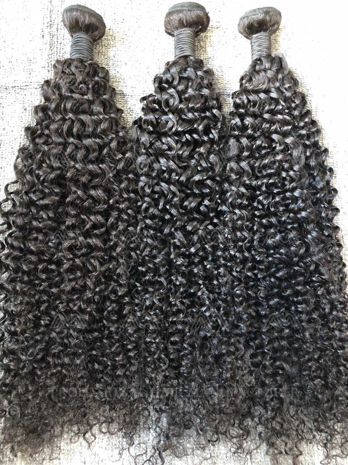 Mink Hair Jerry Curly Bundles