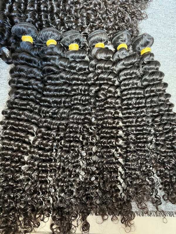 Raw Hair Deep Wave Bundles
