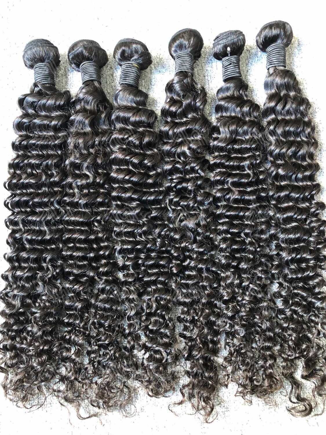 Mink Hair Deep Wave Bundles