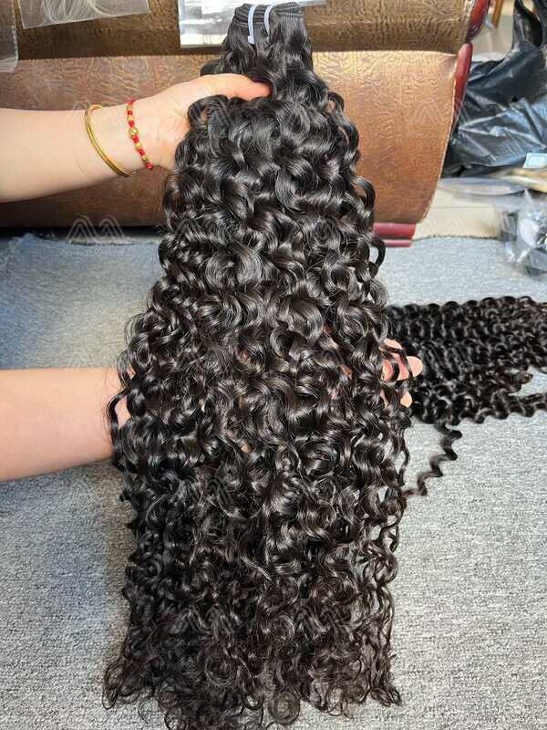 Raw Hair Italian Curly Bundles