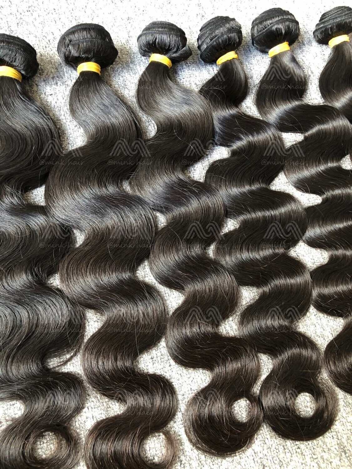 Raw Hair Body Wave Bundles
