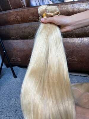 Blonde Hair Silky Straight Bundles