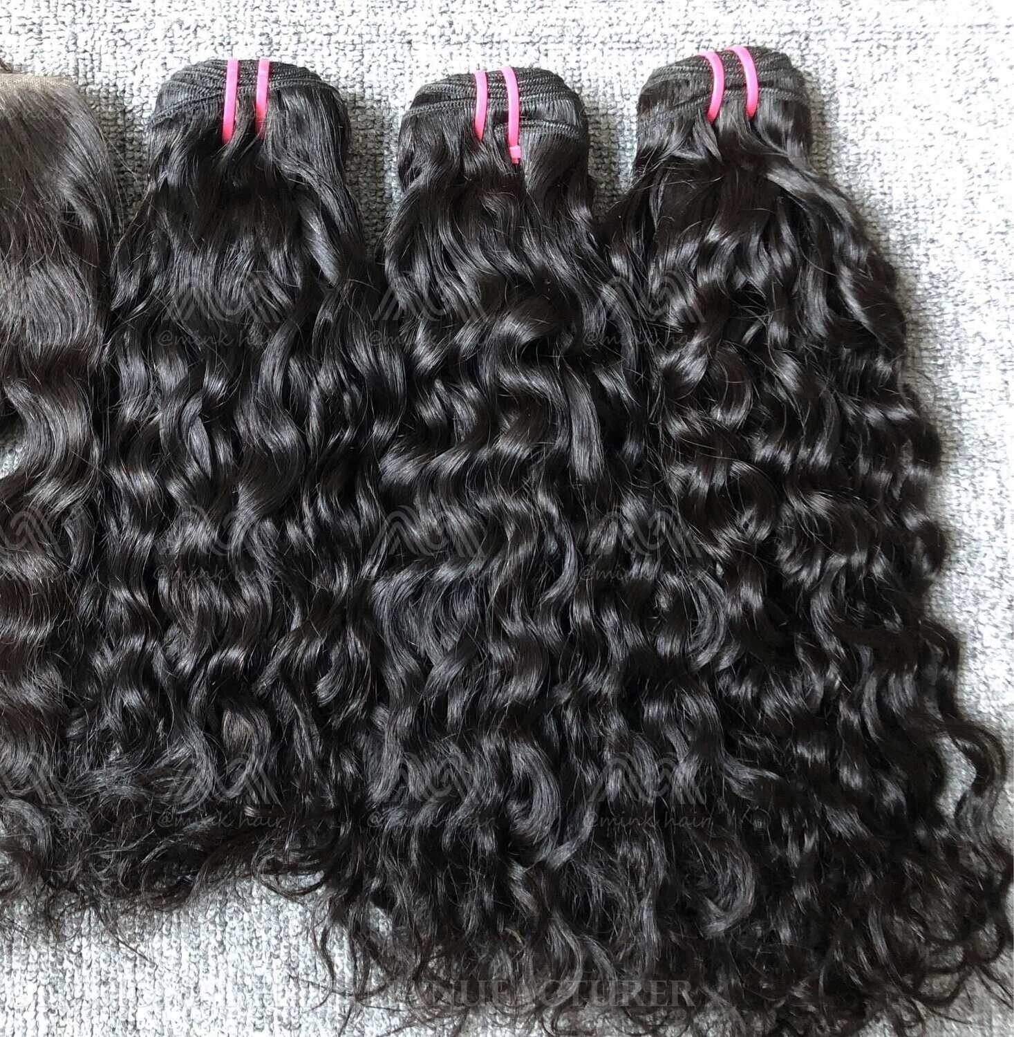 Luxury Hair Water Wave Bundles