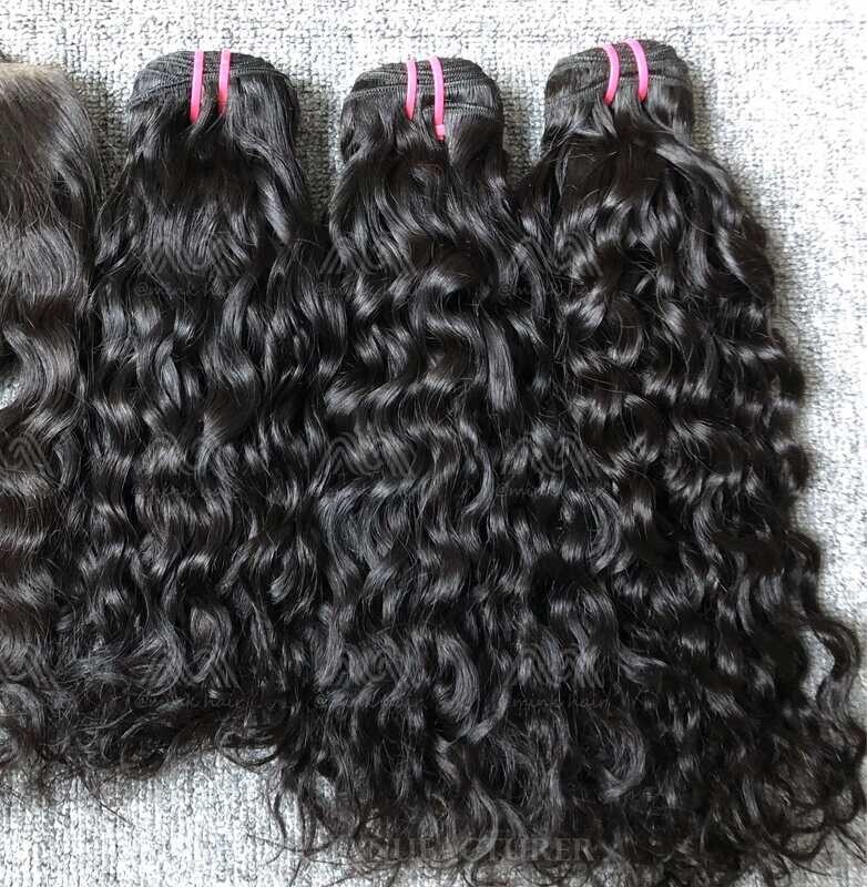 Luxury Hair Water Wave Bundles