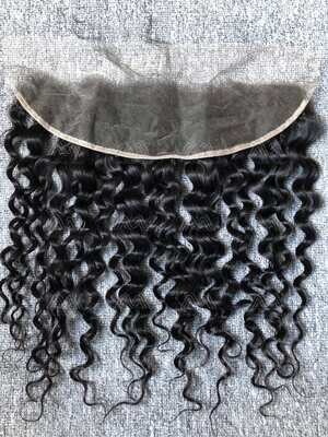 Mink Hair Italian Curly 13X4 HD Frontal