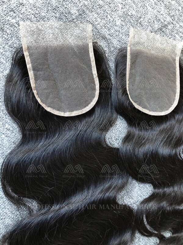 Mink Hair Body Wave 4X4 Transparent Closure