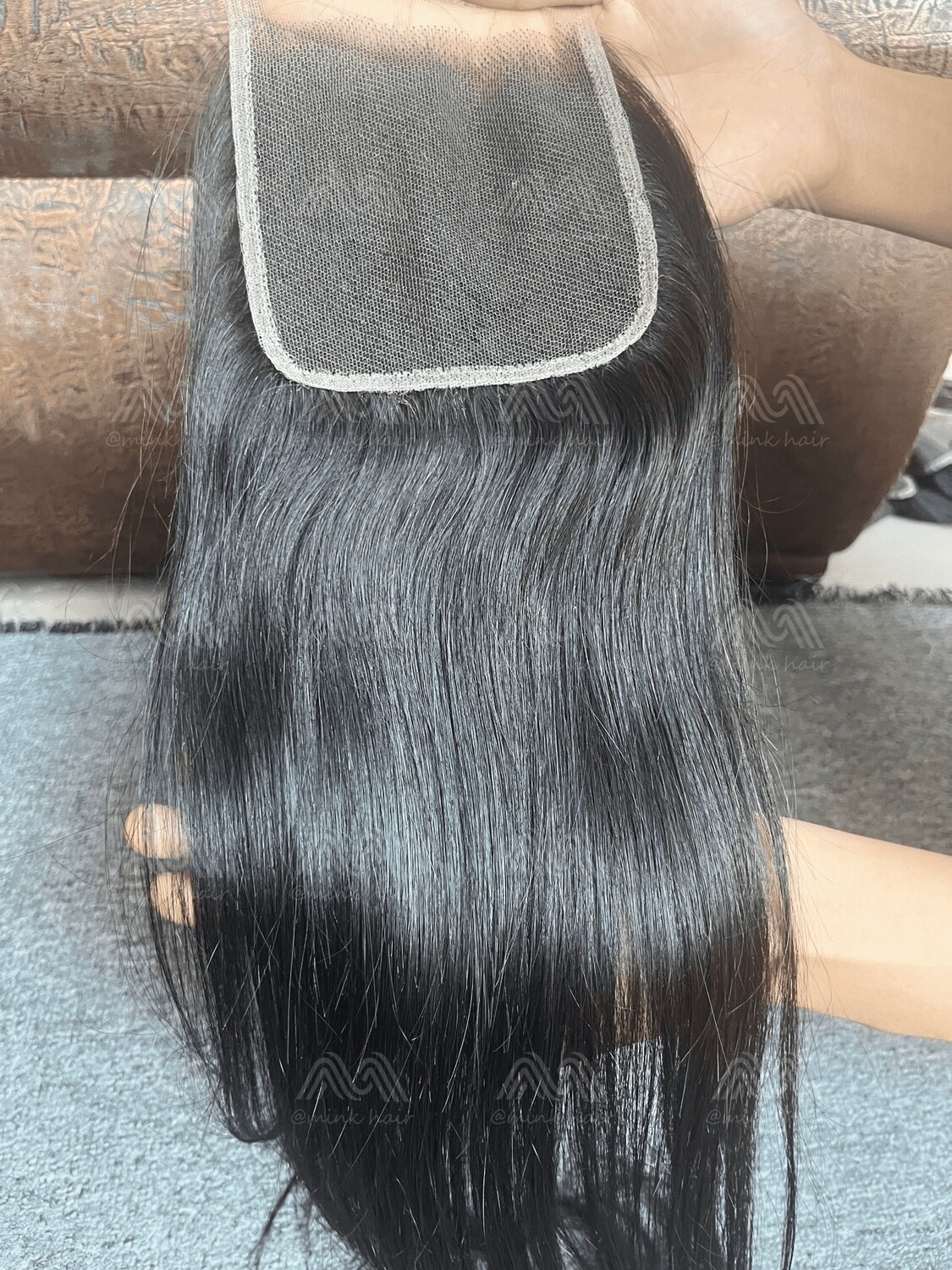 Diamond Hair Straight 4x4 HD Closure
