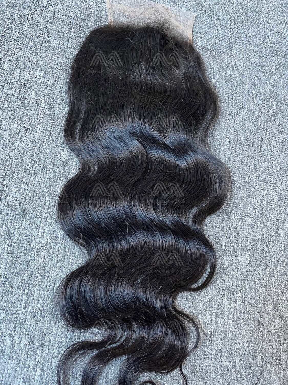 Diamond Hair 6X6 Transparent Closure (Including straight/body wave)