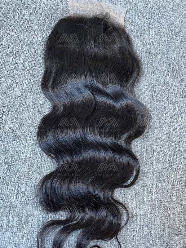 Diamond Hair 6X6 Transparent Closure (Including straight/body wave)