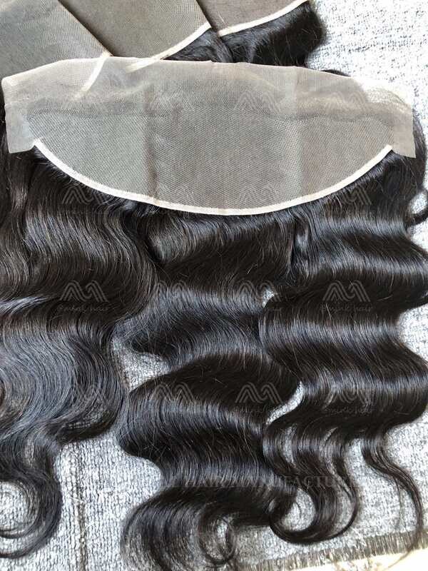 Mink Hair Body Wave 13X4 Transparent Frontal