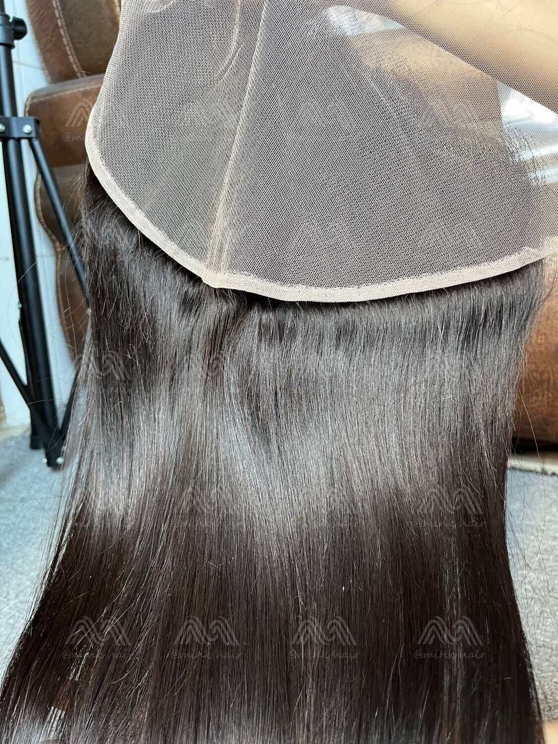 Mink Hair Straight 13X6 Transparent Frontal