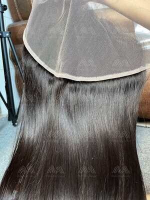 Mink Hair Straight 13X6 Transparent Frontal