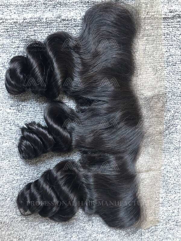 Mink Hair Loose Wave 13X4 Transparent Frontal