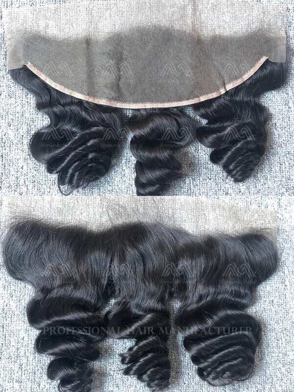 Mink Hair Loose Wave 13X4 Transparent Frontal