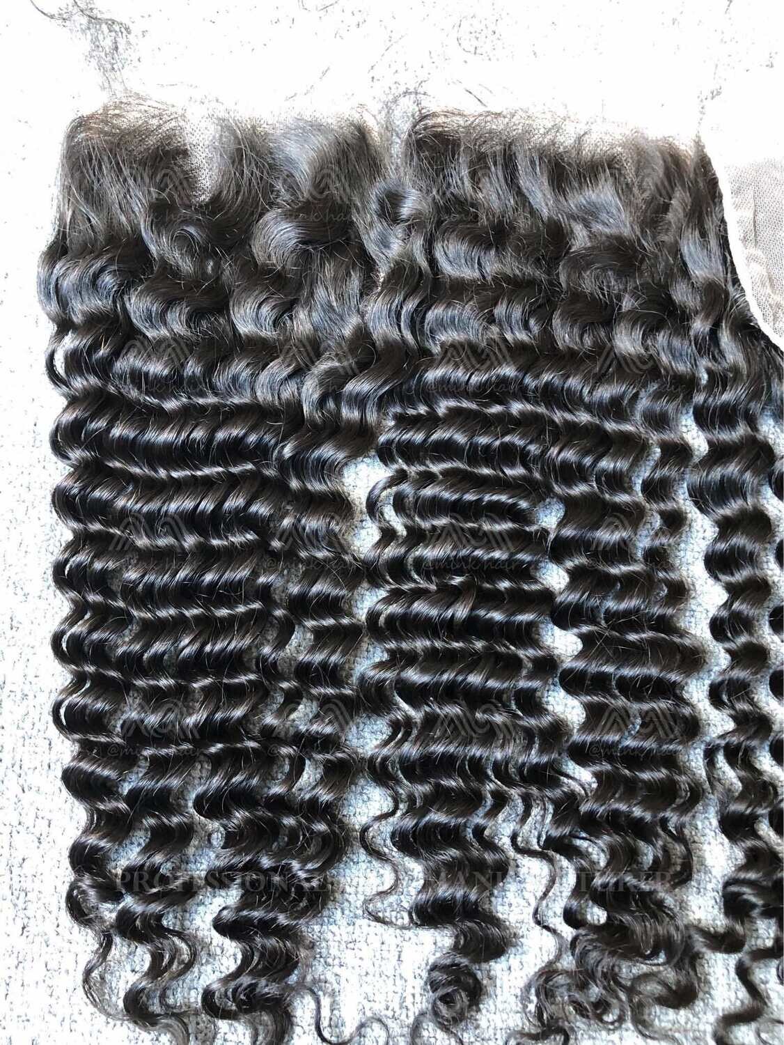 Luxury Hair Deep Wave 5X5 HD Closure
