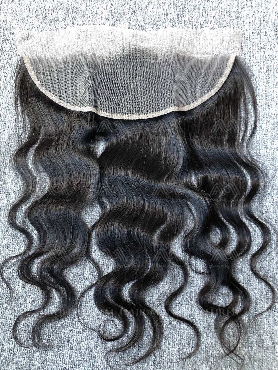Luxury Hair Body Wave 13X4 Transparent Frontal