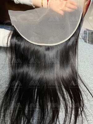 Luxury Hair Silky Straight 13X6 Transparent Frontal