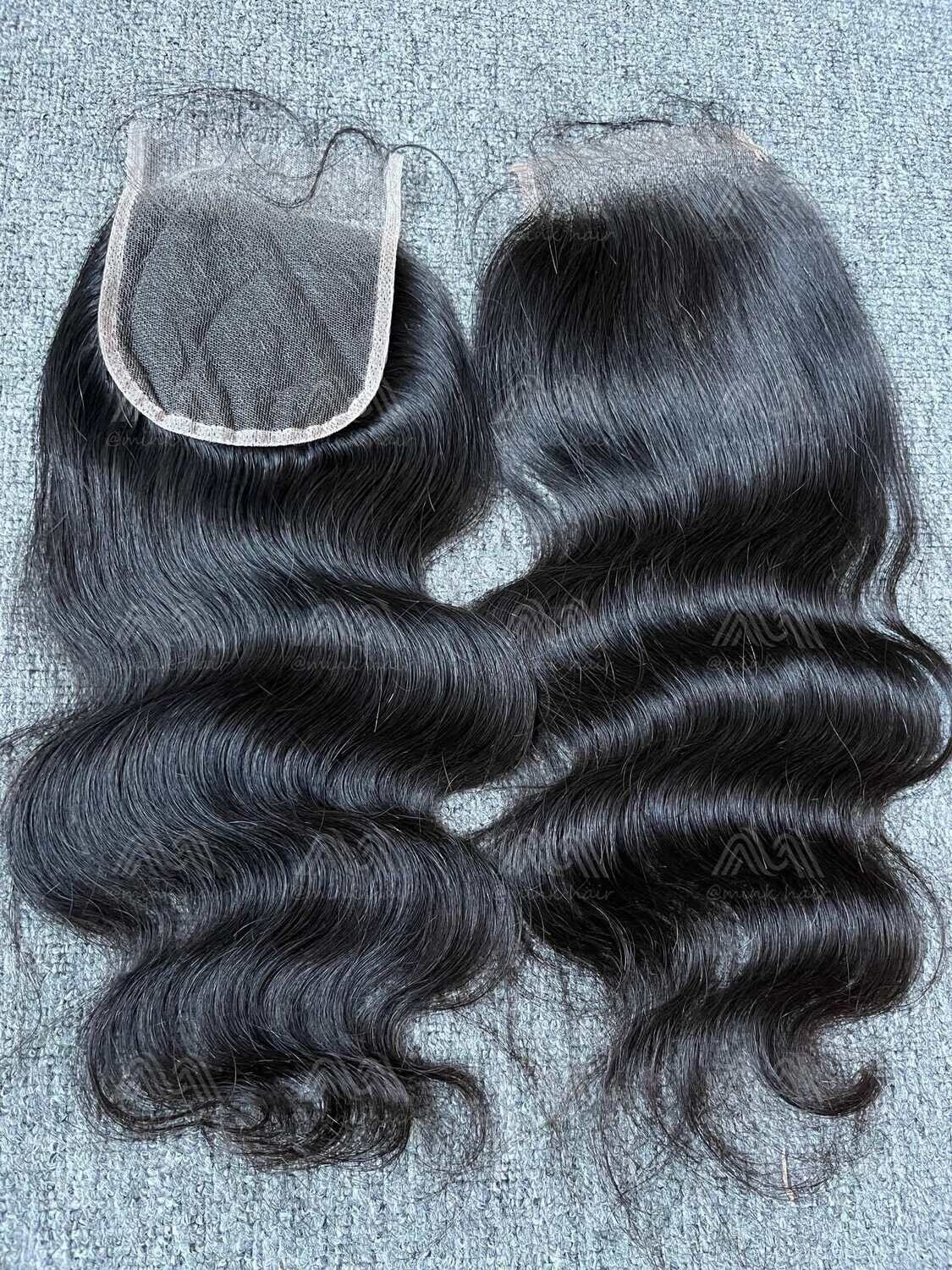 Raw Hair Body Wave 4X4 HD Closure