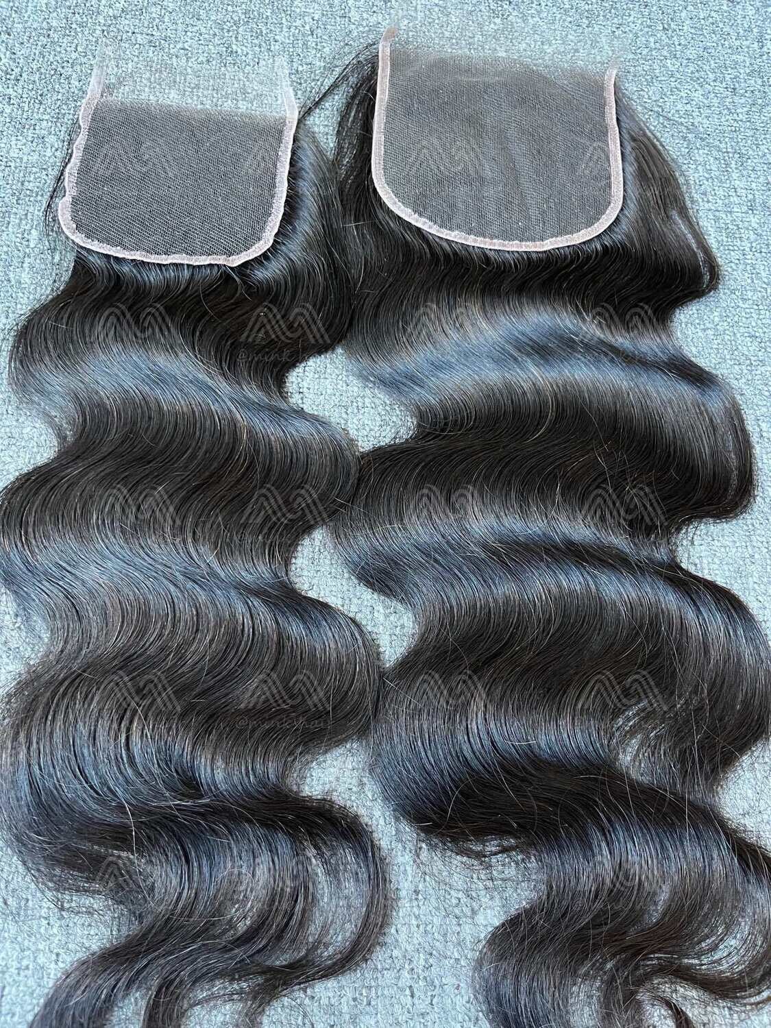 Raw Hair Body Wave 5X5 HD Closure (Including deep wave/curly)