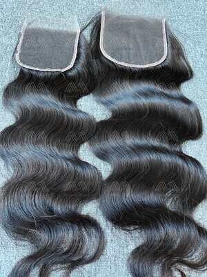 Raw Hair Body Wave 5X5 HD Closure (Including deep wave/curly)