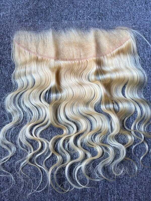 Blonde Hair Body Wave 13X4 HD Frontal
