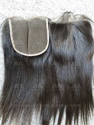 Raw Hair Straight 5X5 Transparent Closure