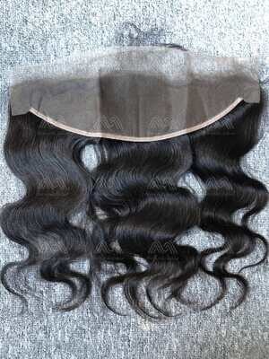 Raw Hair Body Wave 13X4 Transparent Frontal