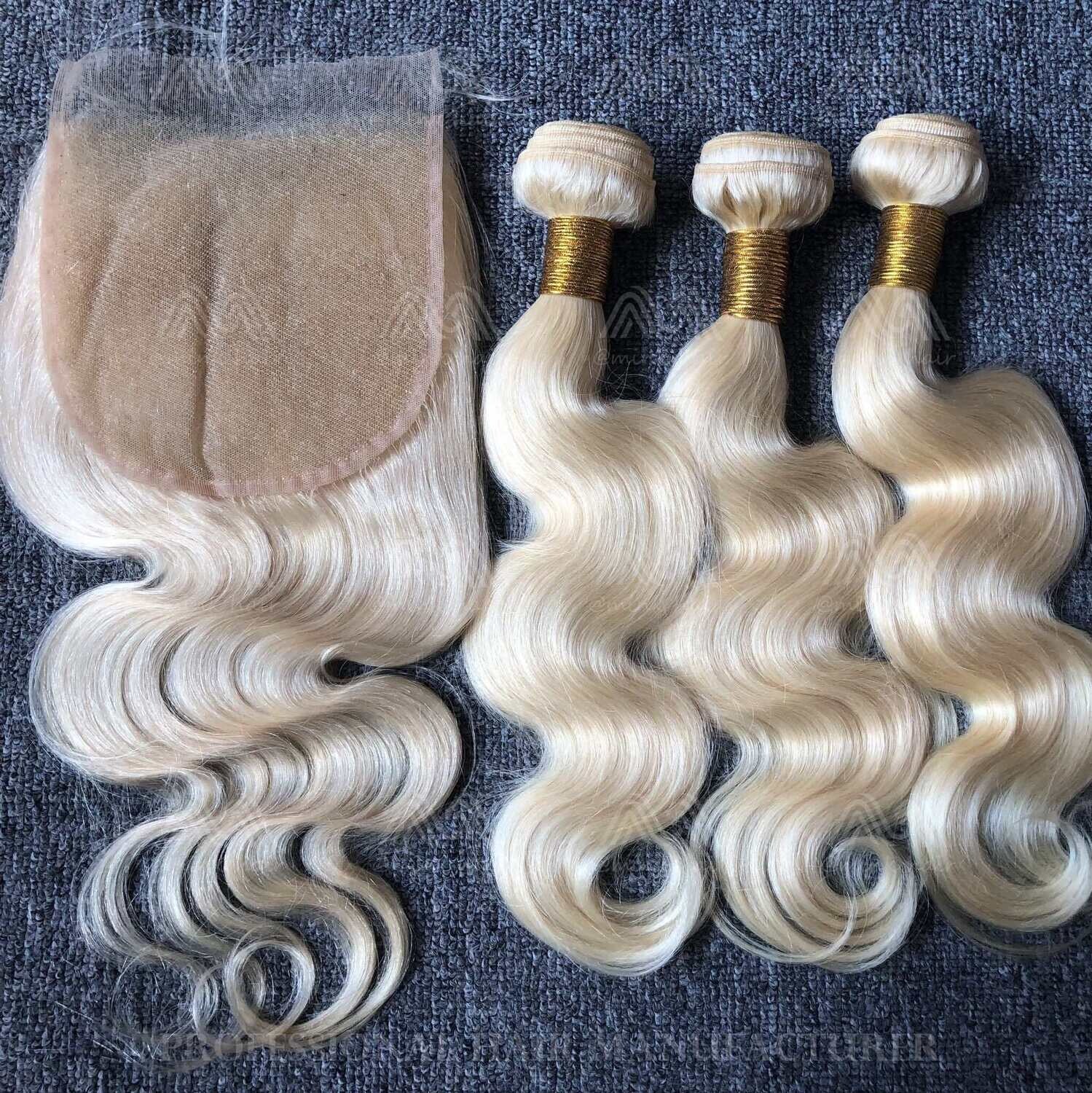 Blonde Hair 6x6 HD Closure