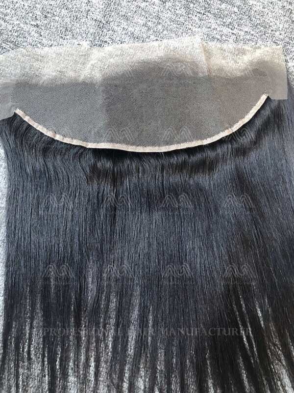 Raw Hair Straight 13X4 Transparent Frontal
