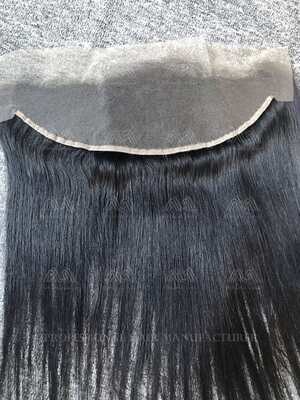 Raw Hair Straight 13X4 Transparent Frontal