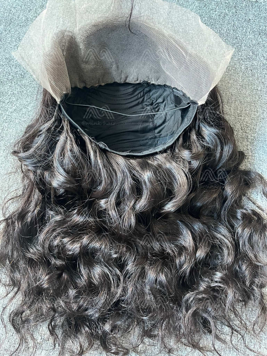 Raw Hair Loose Wave 13x4 Transparent Frontal Wig
