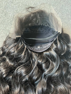 Raw Hair Loose Wave 13x4 Transparent Frontal Wig