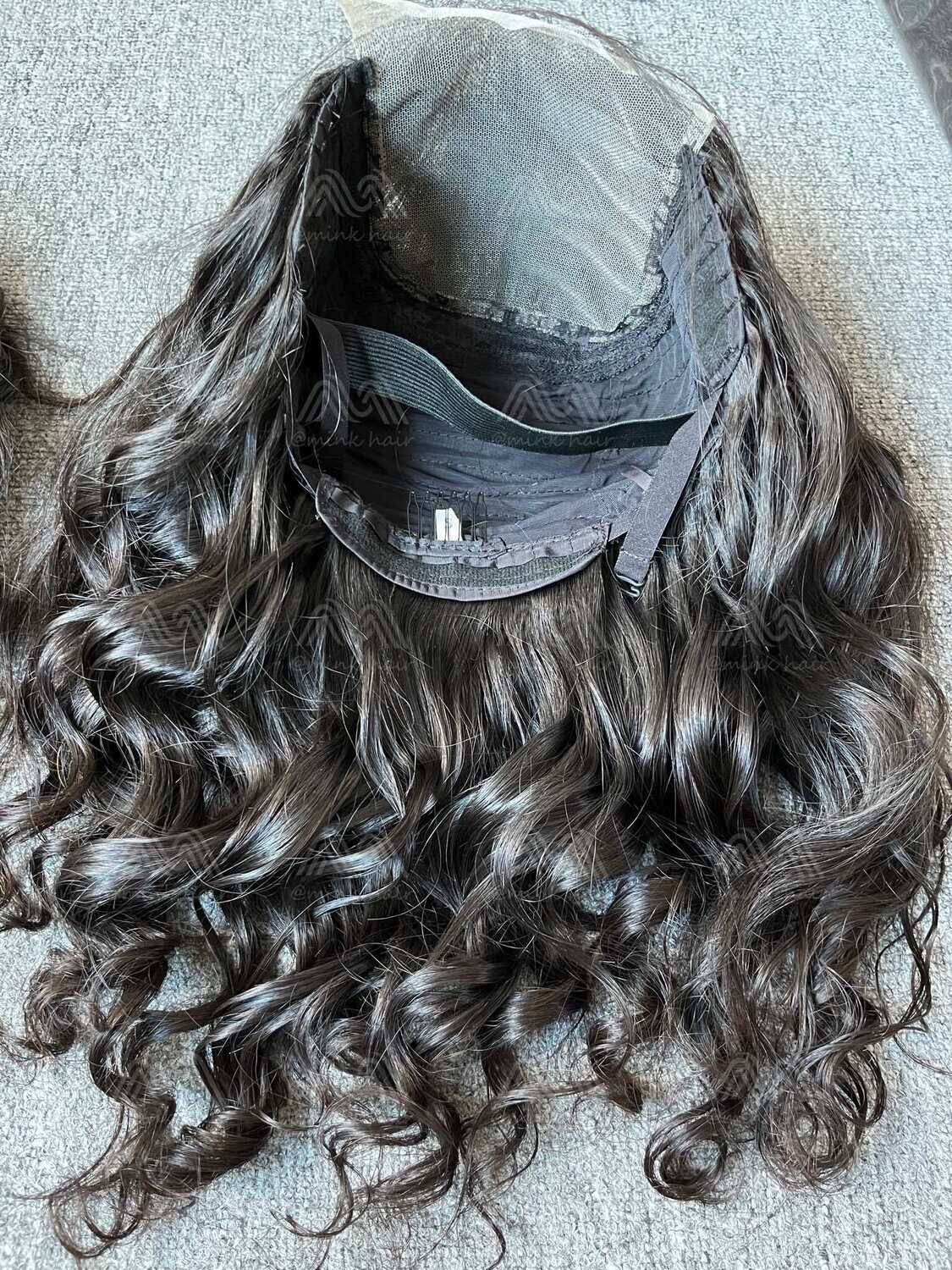 Raw Hair Loose Wave 5X5 Transparent Closure Wig