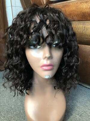 Mink Hair Bob Wig Without Closure