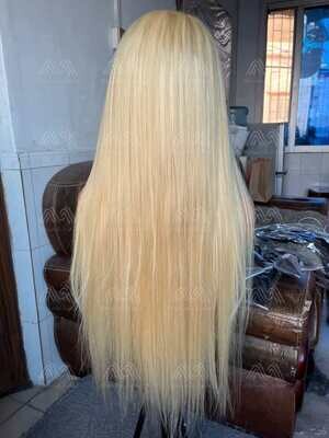 Luxury Hair Blonde Silky Straight HD Lace Wig
