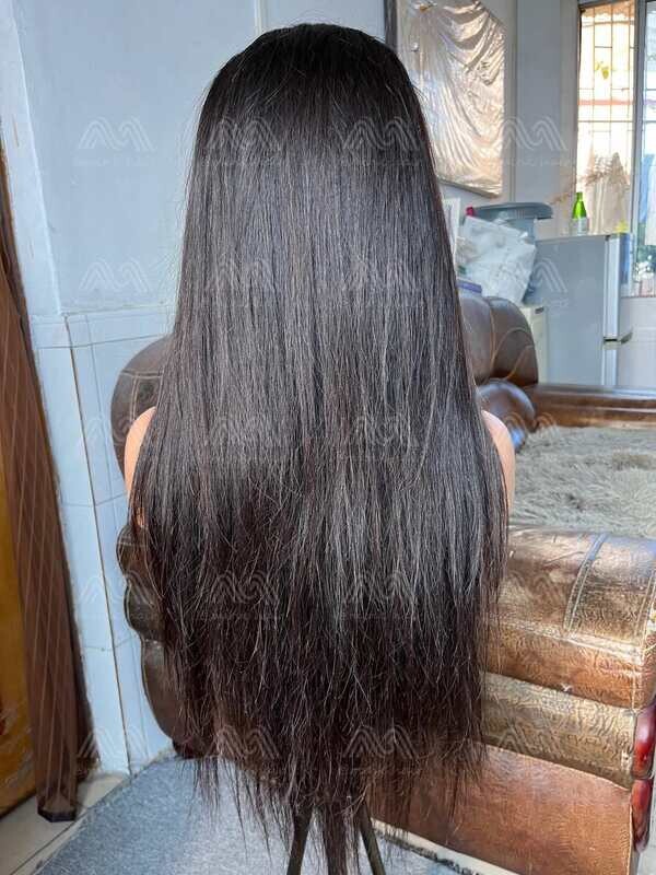 Raw Hair Silky Straight 13x6 HD Frontal Wig