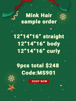 Sample Deals: Mink Hair 9 Bundles