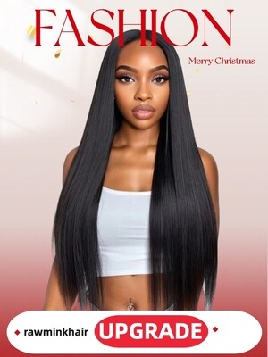 Mink Hair Silky Straight Lace Wig