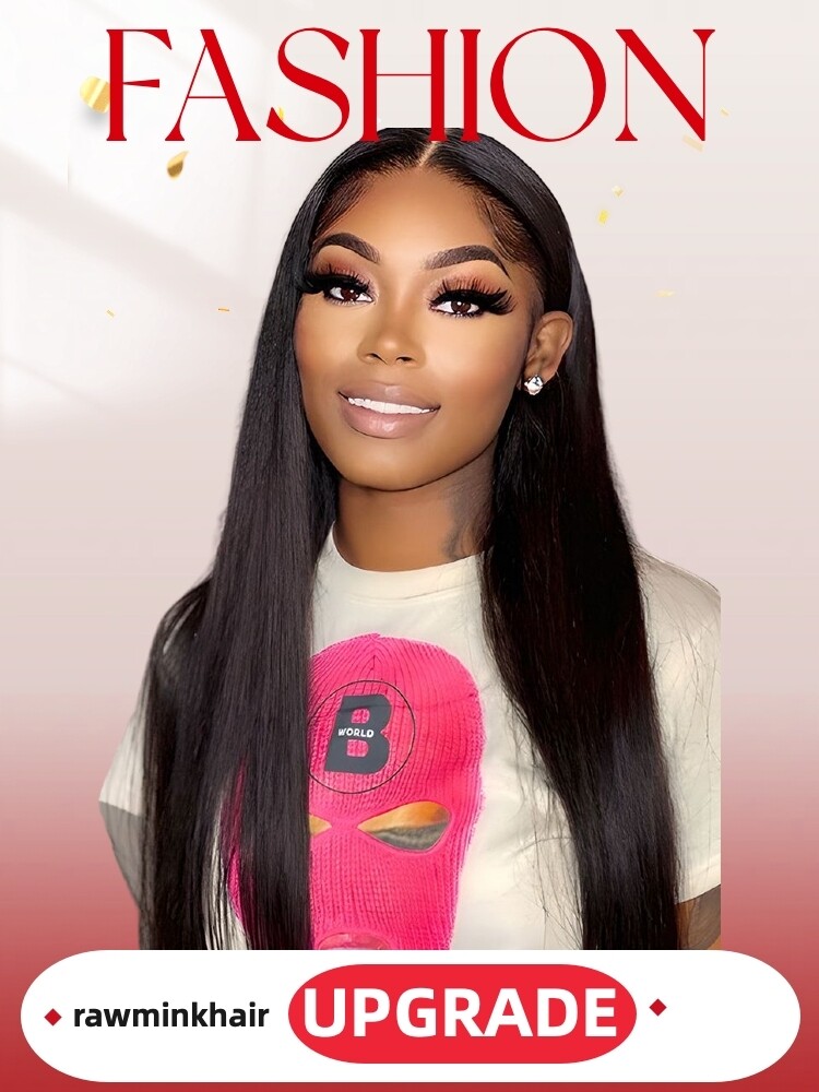 Mink Hair 2x6 HD Closure Wig