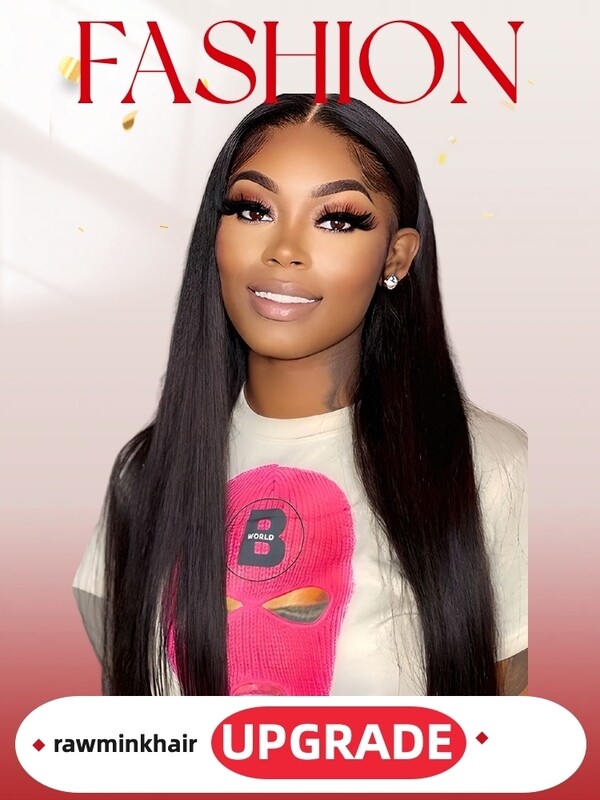 Mink Hair 2x6 HD Closure Wig
