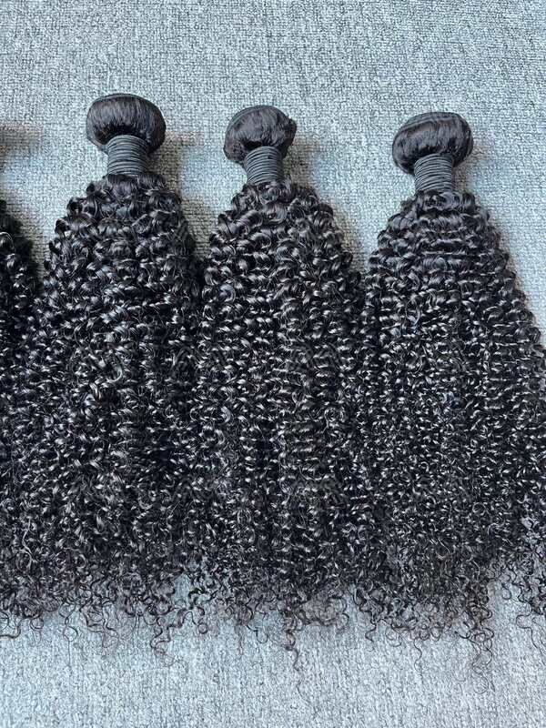 Mink Hair Kinky Curly Bundles