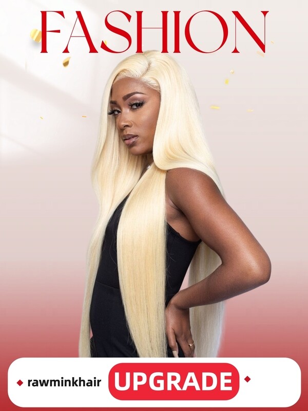 Blonde Hair Silky Straight HD Lace Wig