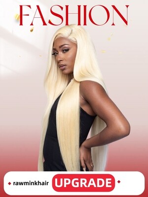Blonde Hair Silky Straight HD Lace Wig