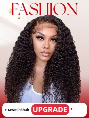 Mink Hair Italian Curly HD Lace Wig